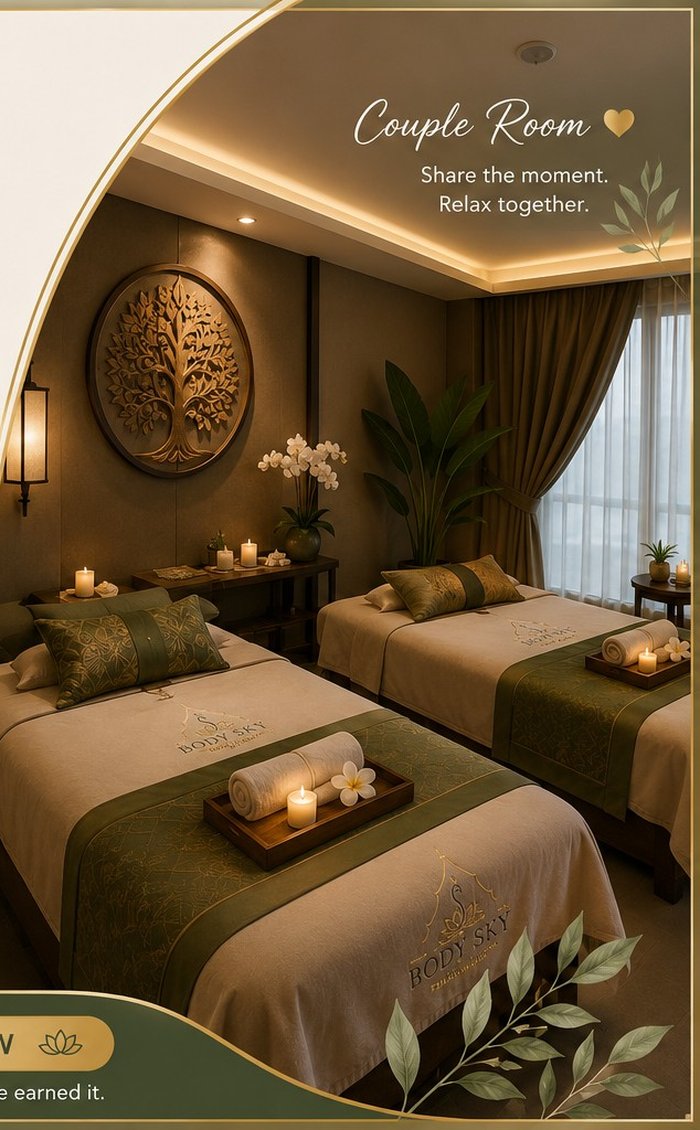 Couple room at Body Sky Wellness — 50% off limited time offer