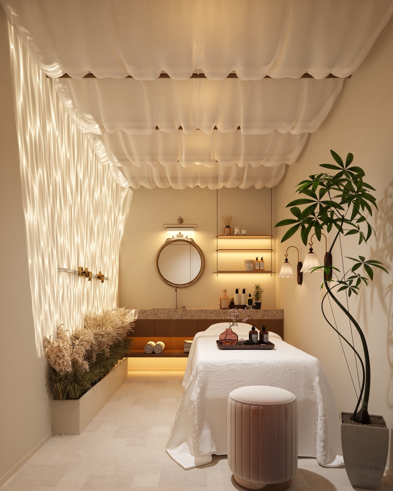 Aromatherapy oil therapy session at Body Sky Wellness JLT Dubai